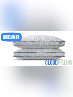 Bear Cloud Pillow - Set Of 2